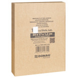 Wieszak na spodnie drewniany DONAU HOME, 35x17x1,2cm, 10 szt., czarny