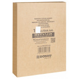 Wieszak na spodnie drewniany DONAU HOME, 35x17x1,2cm, 10 szt., naturalny