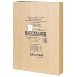 Wieszak na spodnie drewniany DONAU HOME, 35x17x1,2cm, 10 szt., naturalny