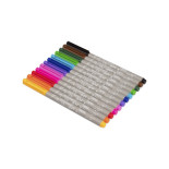 Brush markery JOVI, końcówka z pędzelkiem, 12 szt., mix kolorów