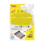 Brush markery JOVI, końcówka z pędzelkiem, dwustronne, 12 szt., mix kolorów