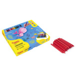 Kredki plastikowe JOVI Large Easy Grip, sześciokątne, 300 szt., mix kolorów