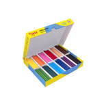 Kredki plastikowe JOVI Large Easy Grip, sześciokątne, 300 szt., mix kolorów