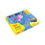 Kredki plastikowe JOVI Large Easy Grip, sześciokątne, 300 szt., mix kolorów