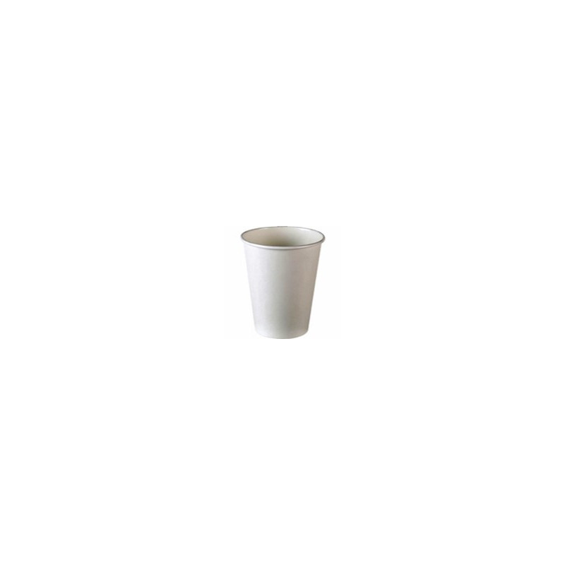 KUBEK JEDNORAZOWY PAPIEROWY 100% 250ML 60S BIAŁY 