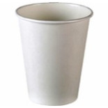 KUBEK JEDNORAZOWY PAPIEROWY 100% 250ML 60S BIAŁY 