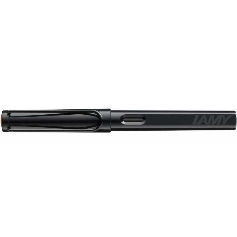 Pióro wieczne LAMY Safari 0B2 All Black, 6 kolorowych pierścieni, stalówka M, czarne