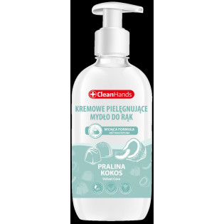 Kremowe mydło do rąk CLEANHANDS, 500ml, pralina i kokos