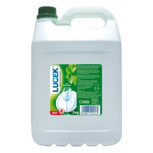 Płyn do naczyń LUCEK, 5kg, mięta