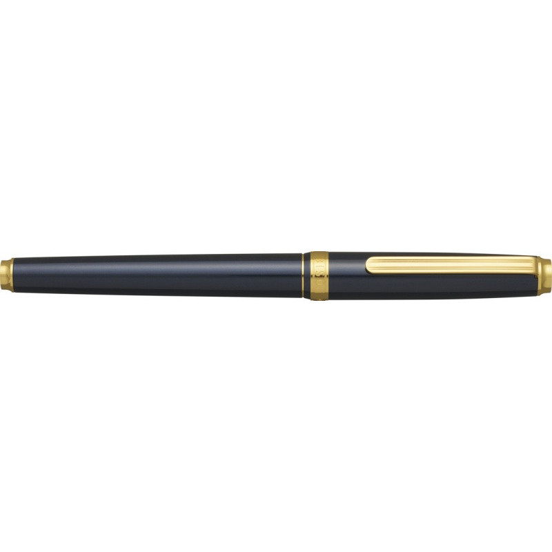 Pióro wieczne Platinum BISO Nebula Black F, w pudełku, czarne