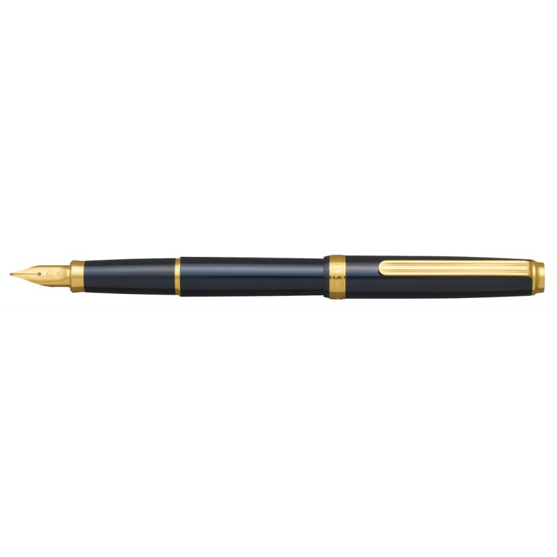 Pióro wieczne Platinum BISO Nebula Black M, w pudełku, czarne