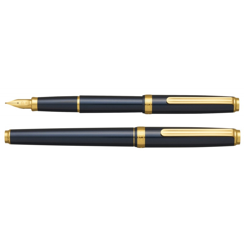 Pióro wieczne Platinum BISO Nebula Black M, w pudełku, czarne