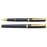 Pióro wieczne Platinum BISO Nebula Black M, w pudełku, czarne