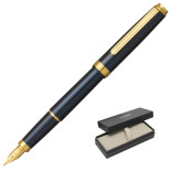 Pióro wieczne Platinum BISO Nebula Black M, w pudełku, czarne