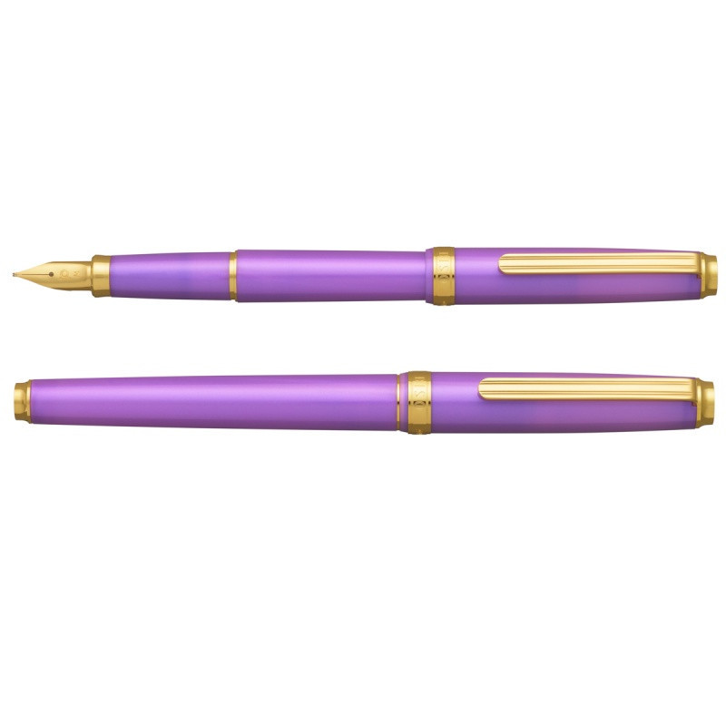 Pióro wieczne Platinum BISO Mystic Purple F, fioletowe