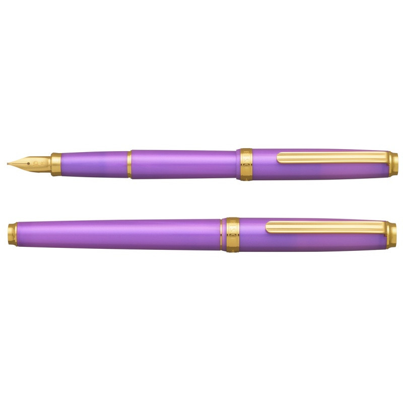 Pióro wieczne Platinum BISO Mystic Purple M, fioletowe