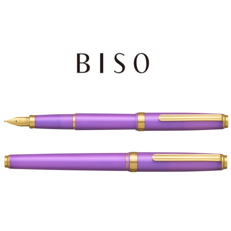 Pióro wieczne Platinum BISO Mystic Purple M, fioletowe