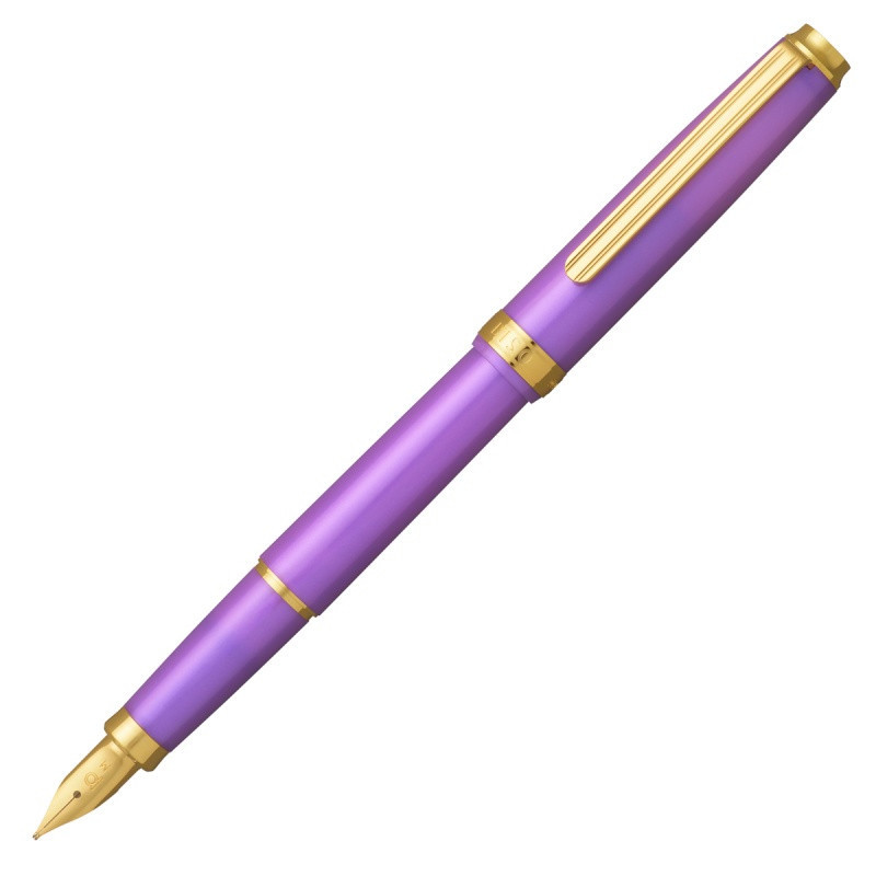 Pióro wieczne Platinum BISO Mystic Purple M, fioletowe