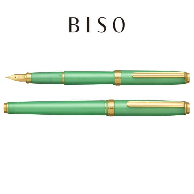Pióro wieczne Platinum BISO Mint Green F, zielone