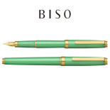 Pióro wieczne Platinum BISO Mint Green F, zielone
