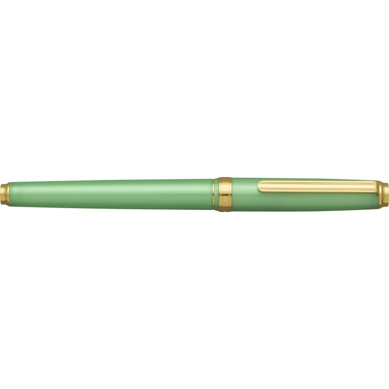 Pióro wieczne Platinum BISO Mint Green F, zielone