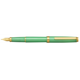 Pióro wieczne Platinum BISO Mint Green M, zielone