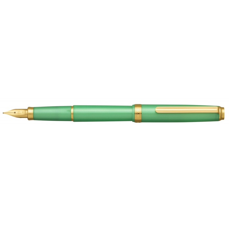 Pióro wieczne Platinum BISO Mint Green M, zielone