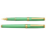 Pióro wieczne Platinum BISO Mint Green M, zielone