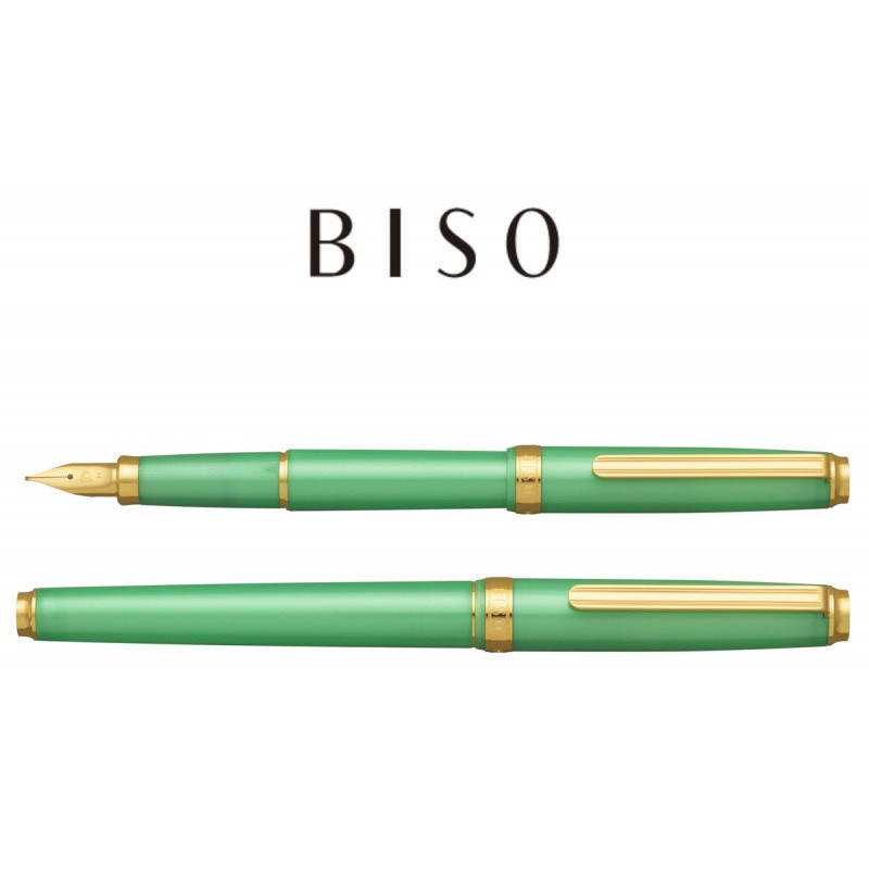 Pióro wieczne Platinum BISO Mint Green M, zielone