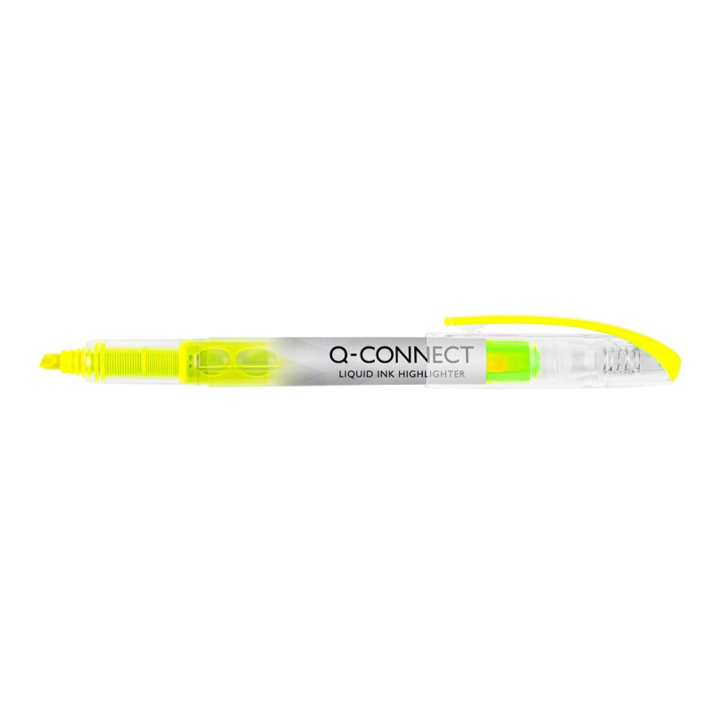 Zakreślacz Q-CONNECT, 1–4mm, żółty