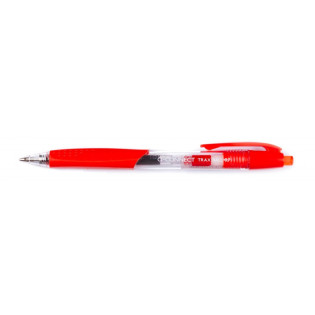 Długopis automatyczny Q-CONNECT Trax, 0,7mm, czerwony