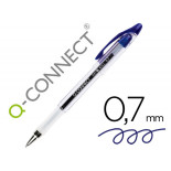 Długopis Q-CONNECT Delta, z wymiennym wkładem, 0,7mm, niebieski