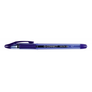 Długopis żelowy szybkoschnący Q-CONNECT, 0,7mm, niebieski
