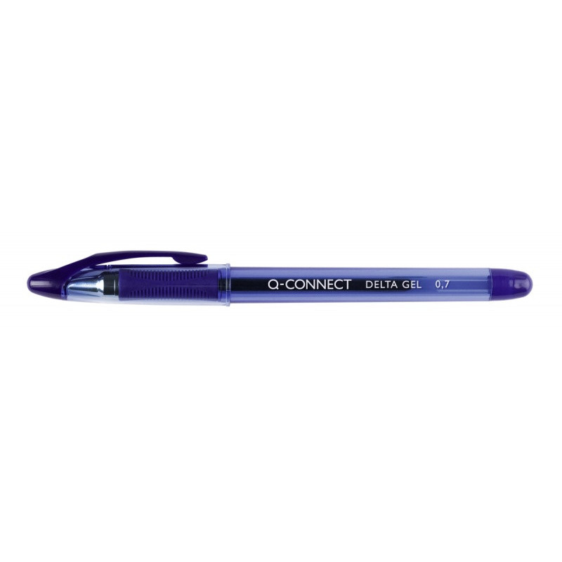 Długopis żelowy szybkoschnący Q-CONNECT, 0,7mm, niebieski