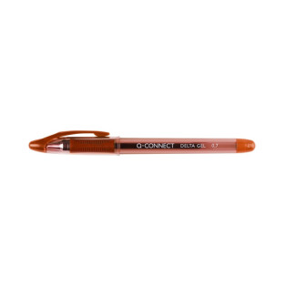 Długopis żelowy szybkoschnący Q-CONNECT, 0,7mm, czerwony