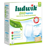 Ekologiczne tabletki do zmywarek All in 1 LUDWIK, 75 szt.