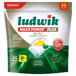 Kapsułki do zmywarek Maxx Power LUDWIK, 30 szt., lemon