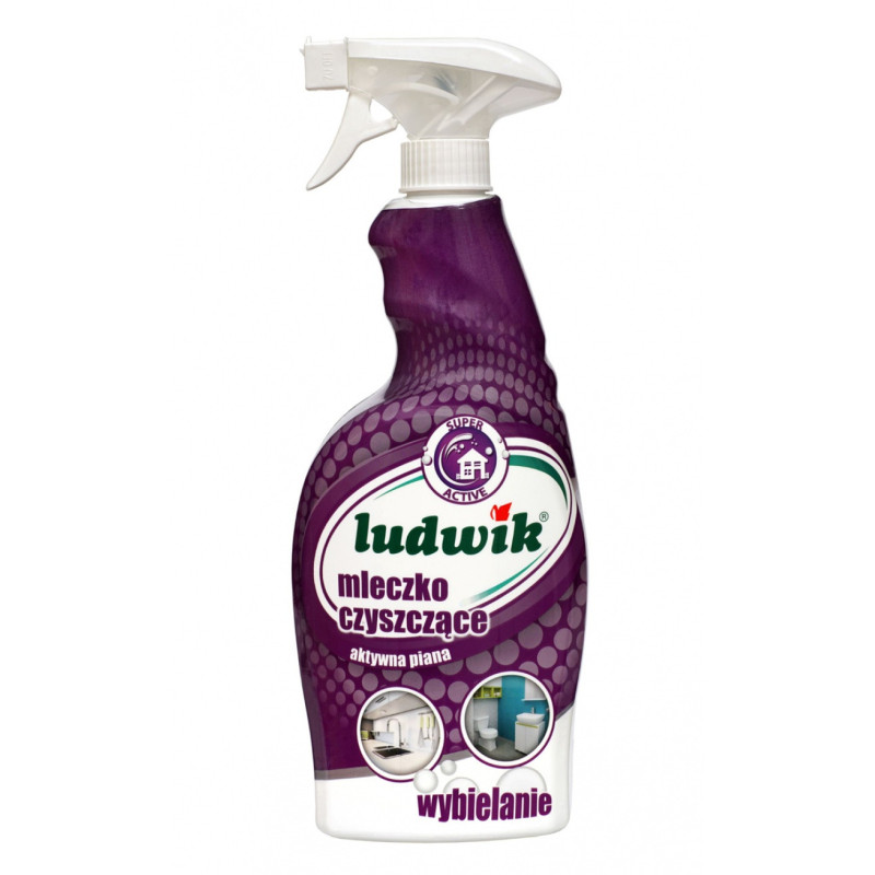 Mleczko czyszczące Super Active w sprayu LUDWIK, 750ml