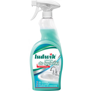 Mleczko do czyszczenia łazienki w sprayu LUDWIK, 750ml