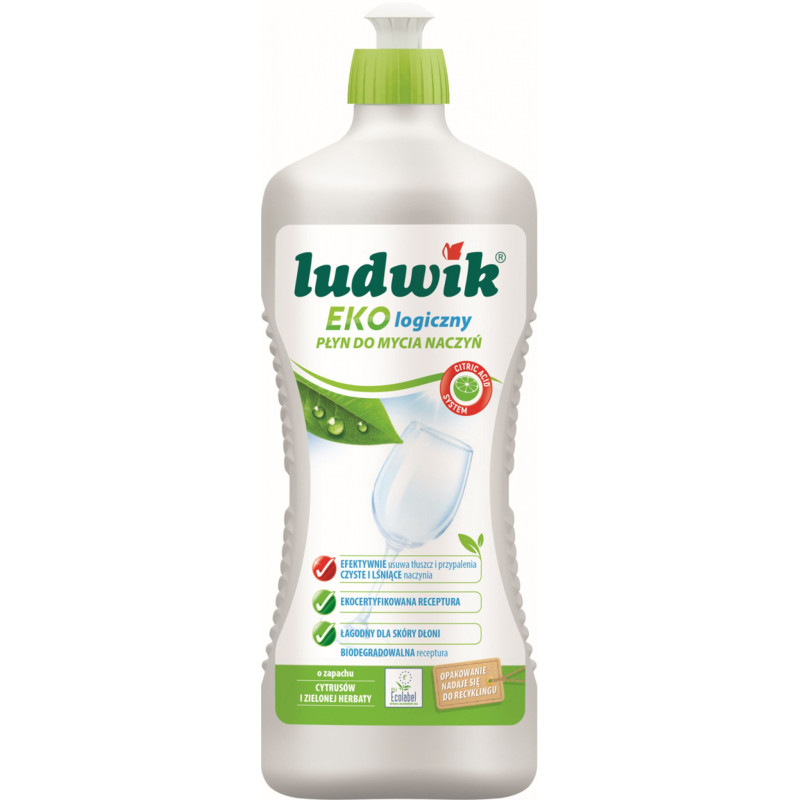 Ekologiczny płyn do naczyń LUDWIK, 900g