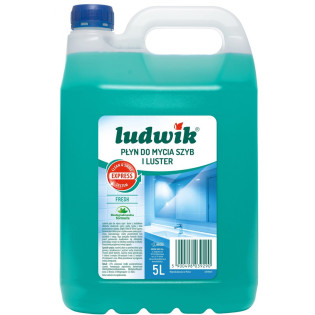Płyn do mycia szyb i luster LUDWIK, 5l