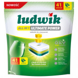 Tabletki do zmywarek All in 1 Ultimate Power LUDWIK, 41 szt., lemon