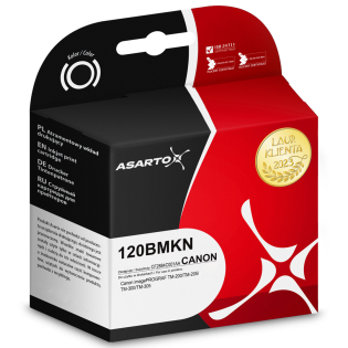 Tusz Asarto do Canon 120BMKN | PFI120 | CF2884C001AA | 130 ml | black mat