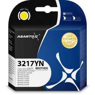 Tusz Asarto do Brother 3217YN | LC3217Y | 550 str. | yellow