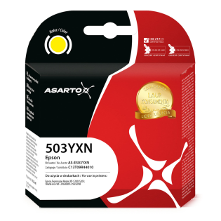 Tusz Asarto do Epson 503YXN | C13T09R44010 | 470 str. | 10,2ml | yellow
