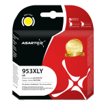 Tusz Asarto do HP 953XLY | F6U18AE | 1600 str. | yellow | REF.