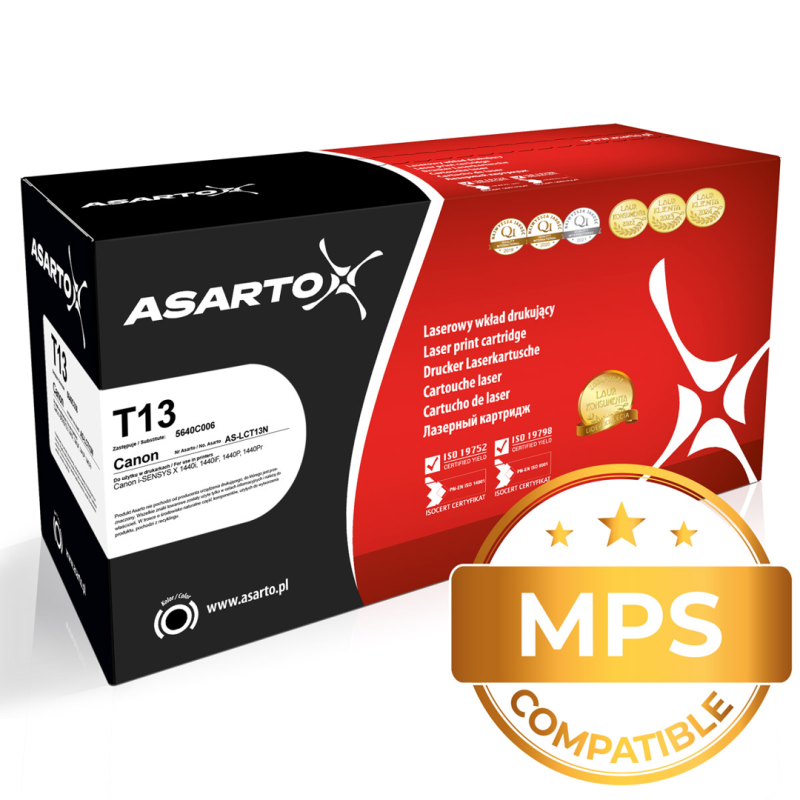 Toner Asarto do Canon T13 | 5640C006 | 10600 str. | black