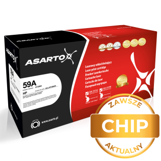 Toner Asarto do HP 59A | CF259A | 3000 str. | black | AKTUALNY CHIP