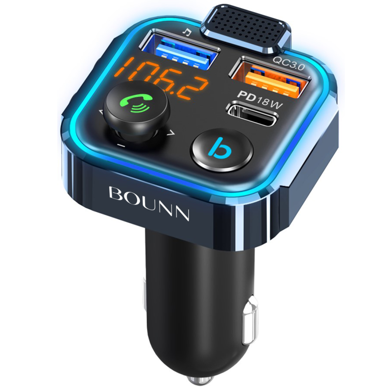 Bounn ładowarka samochodowa QC3.0+PD18W