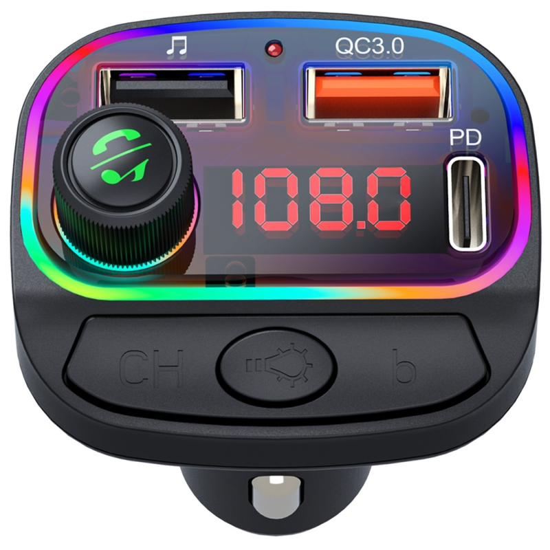 Bounn ładowarka samochodowa QC3.0+PD18W C14